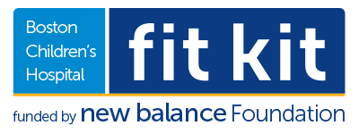 Boston Children's Hospital fit kit funded by New Balance Foundation
