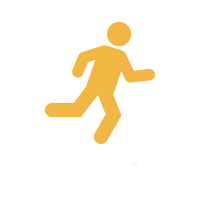 Illustration of a man running