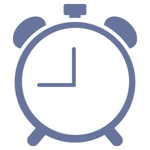 Illustration of an alarm clock